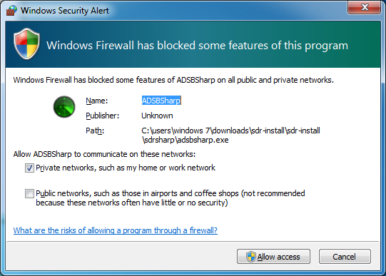 adsb-05_adsbsharp-03_windows_firewall