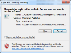 fldigi-pi-01_downloads_installs-04_open_file_warning_win32diskimager