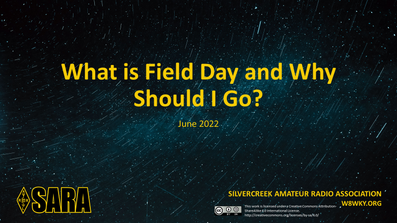 N8EI - ARRL Field Day