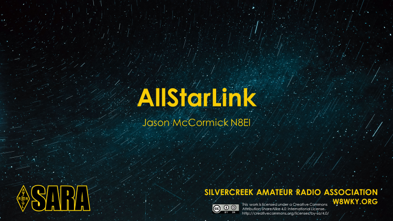 N8EI - Allstar Explained