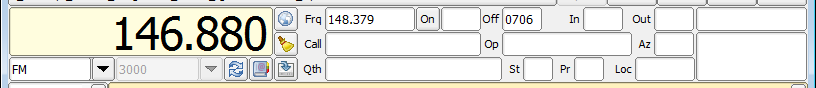 Fldigi freq and logging