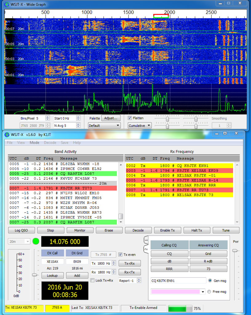 WSJT-X Conversation